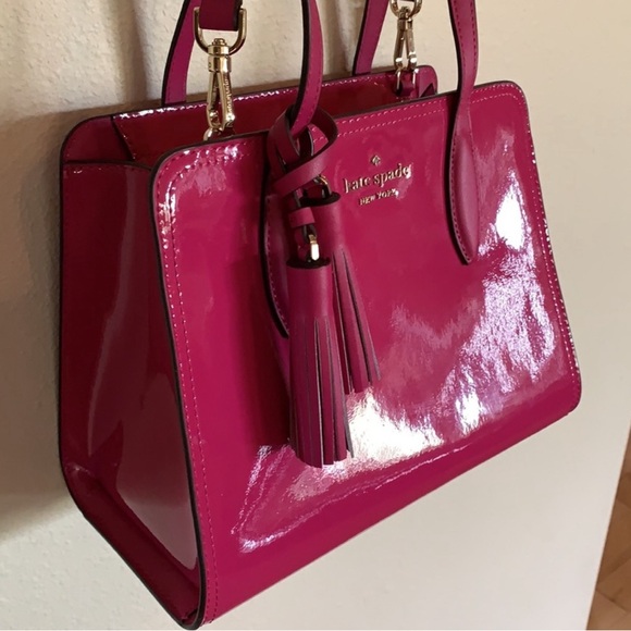 Kate Spade Stunning Shiny Handbag Clutch - Picture 7 of 16